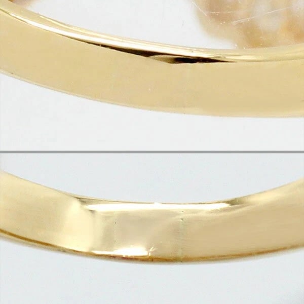 18K YELLOW GOLD RUBY & DIAMOND RING - 4