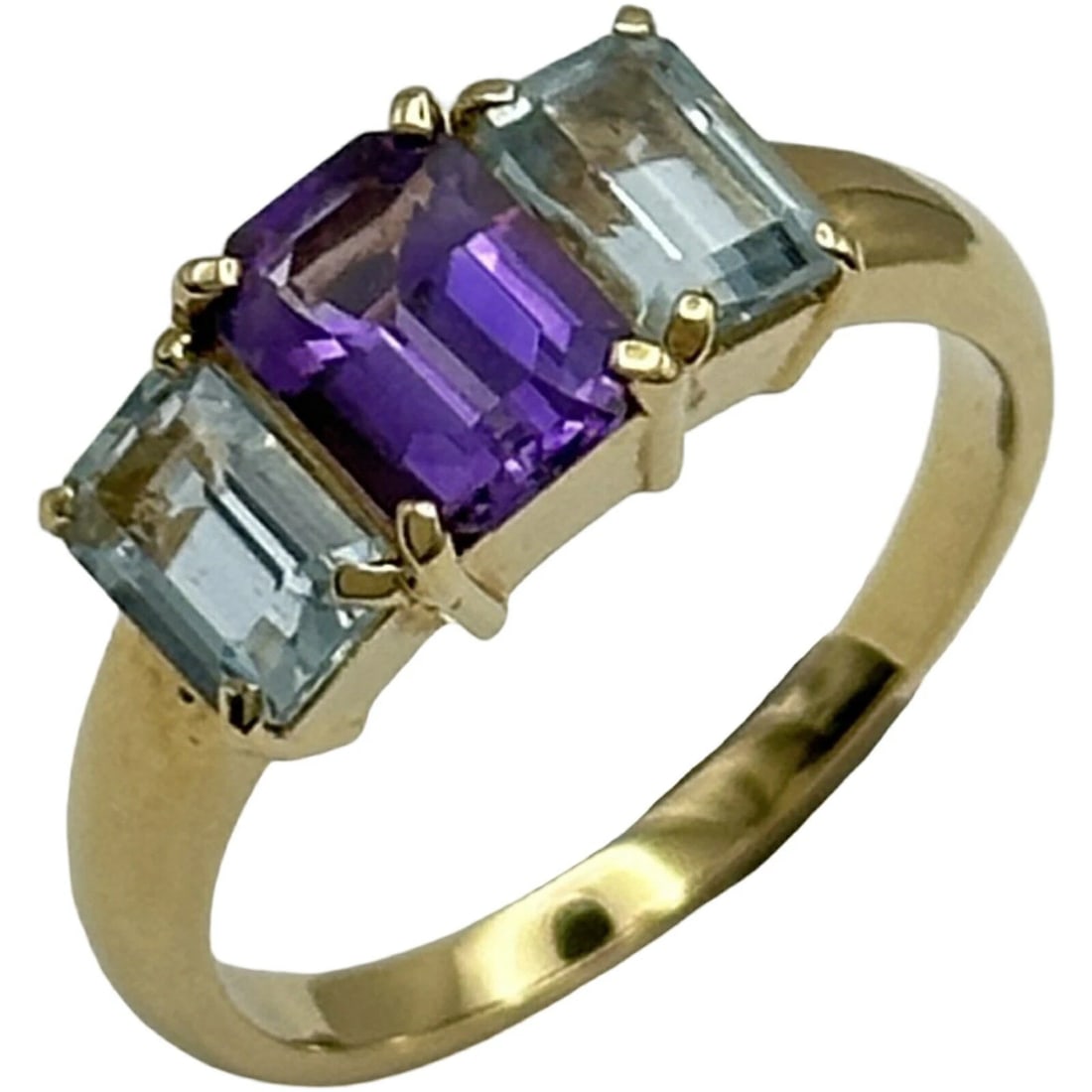 TASAKI RING GOLD 18K AMETHYST JEWELRY