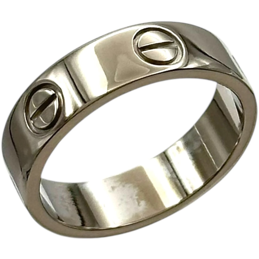 CARTIER LOVE RING WHITE GOLD 18K JEWELRY
