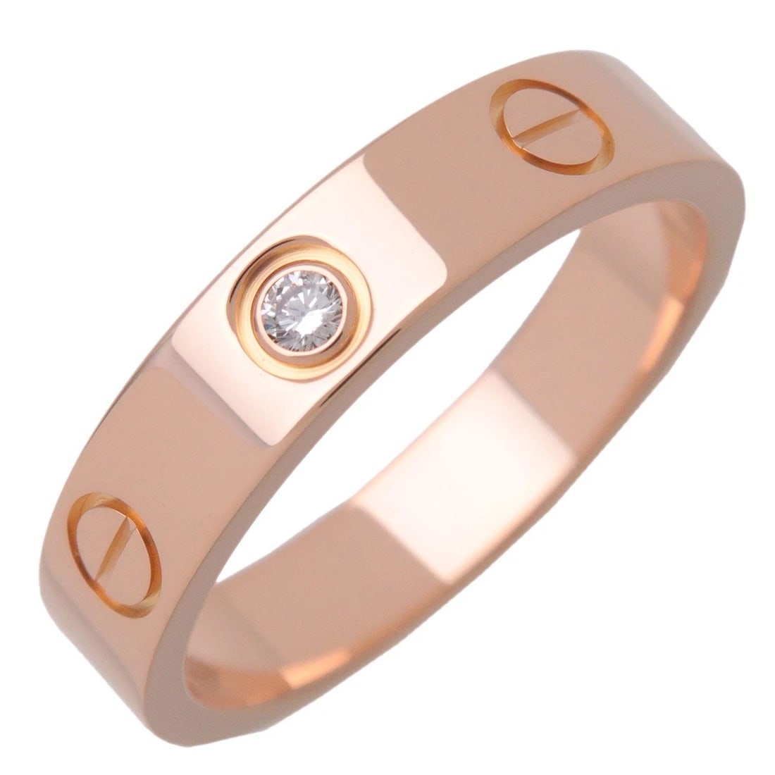 CARTIER MINI LOVE 1P DIAMOND RING