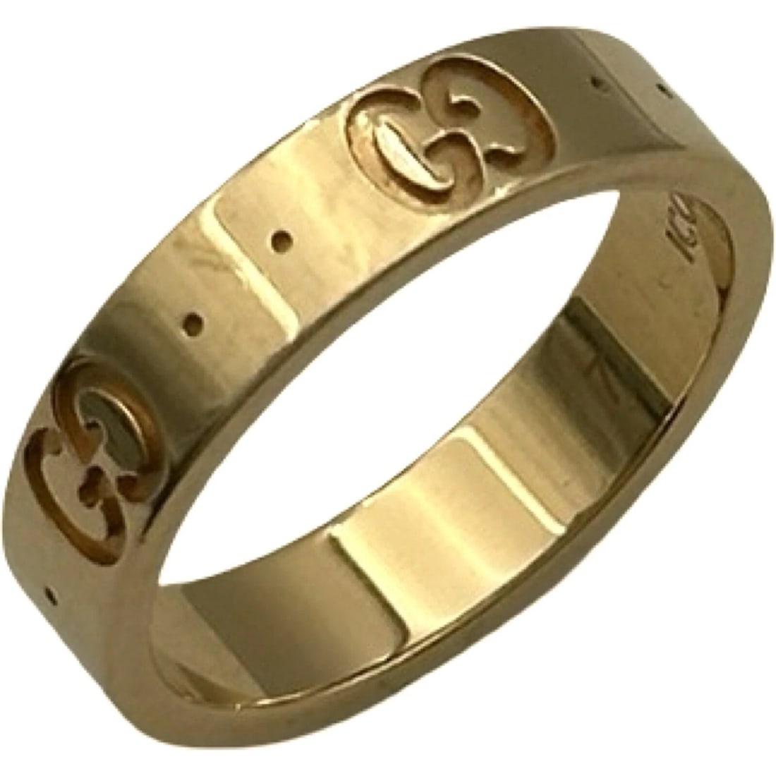 GUCCI ICON SLIM RING PINK GOLD 18K JEWELRY
