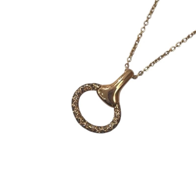 HERMES NAUZICA NECKLACE PINK GOLD AU750 JEWELRY: Hermes Nauzica Necklace Pink Gold Au750 Jewelry Brand: Hermes Type/Style: Necklace Material: 18K PG, Color: PG Size: Size Height: approx. 1mm Width: approx. 1.5mm Chain length: approx. 40cm Total leng