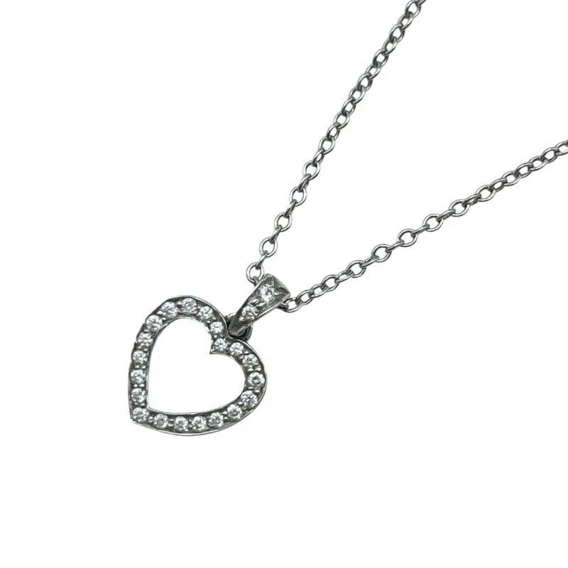 TIFFANY & CO. HEART NECKLACE PLATINUM PT950