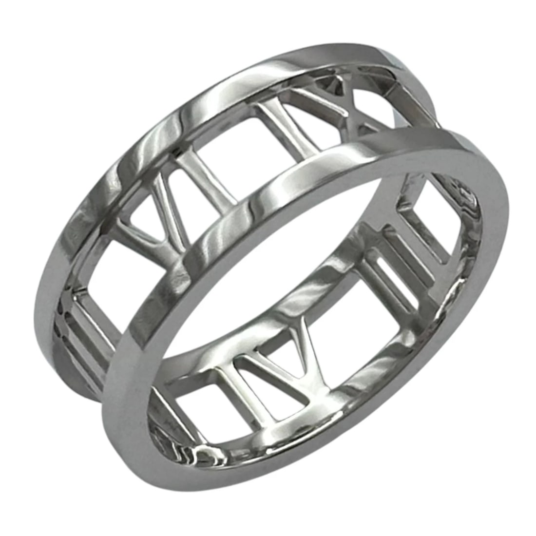 TIFFANY & CO. OPEN ATLAS RING WHITE GOLD 18K JEWELRY