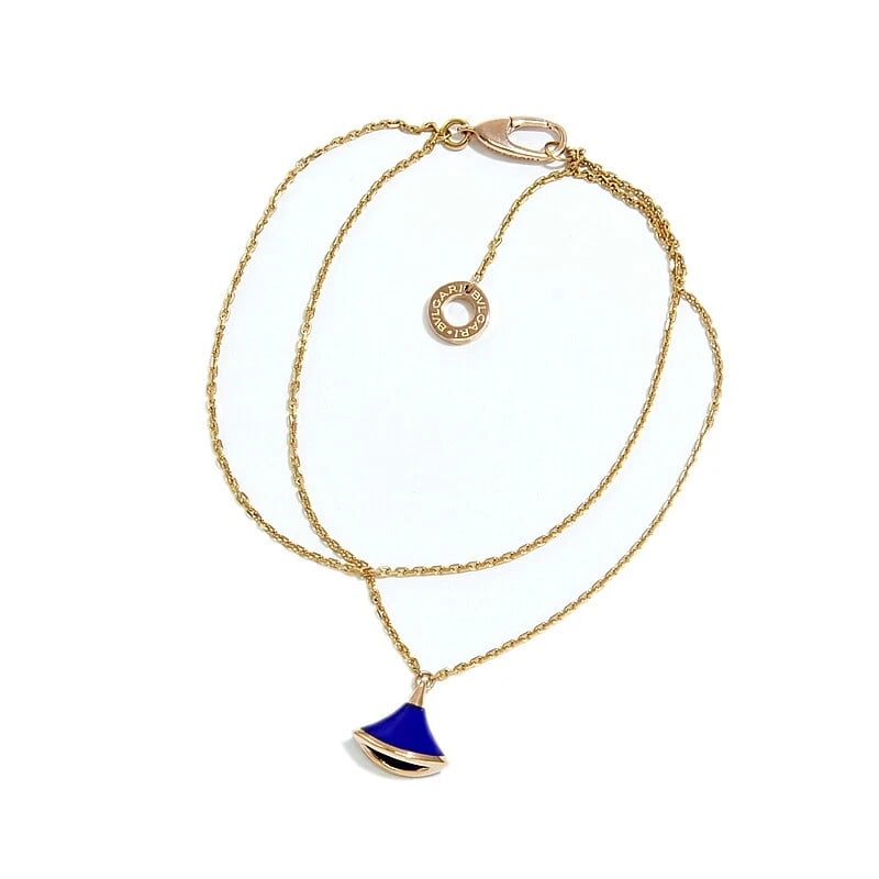 BVLGARI DIVA DREAM BRACELET 18K PG LAPIS LAZULI (1 of 3)