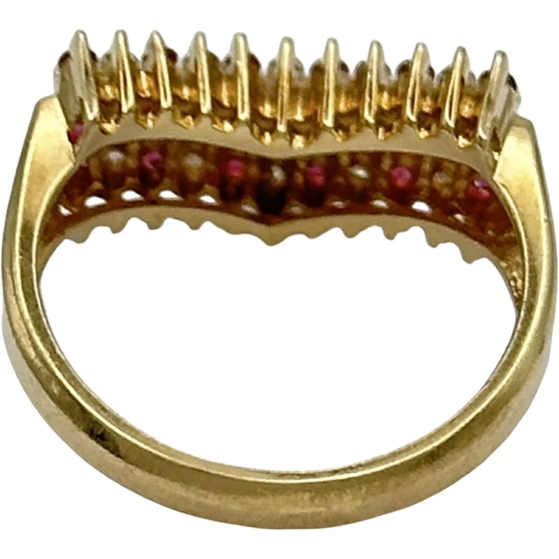 RUBY RING GOLD 18K RUBY ??JEWELRY - 2
