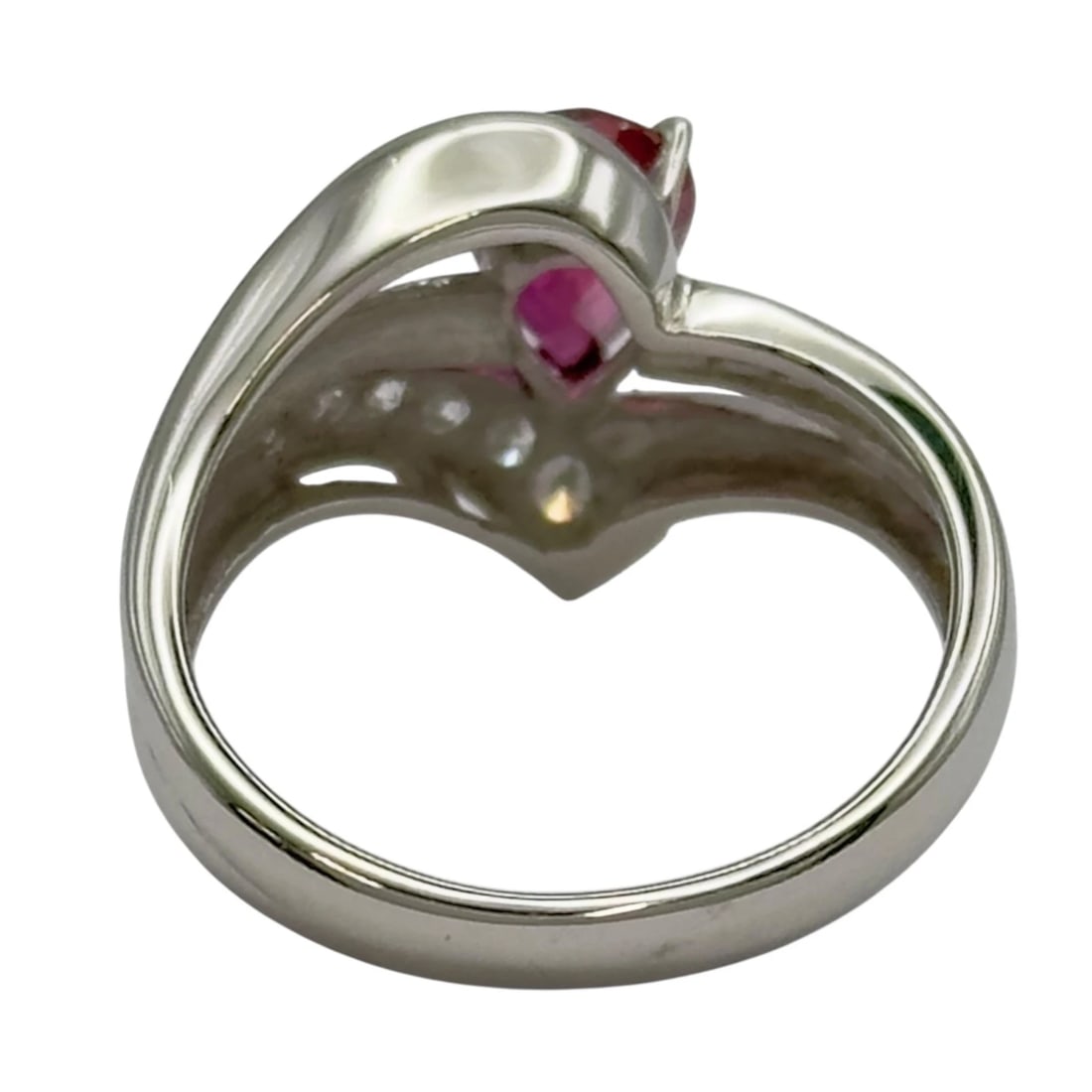 RUBY RING PLATINUM PT900 JEWELRY - 3