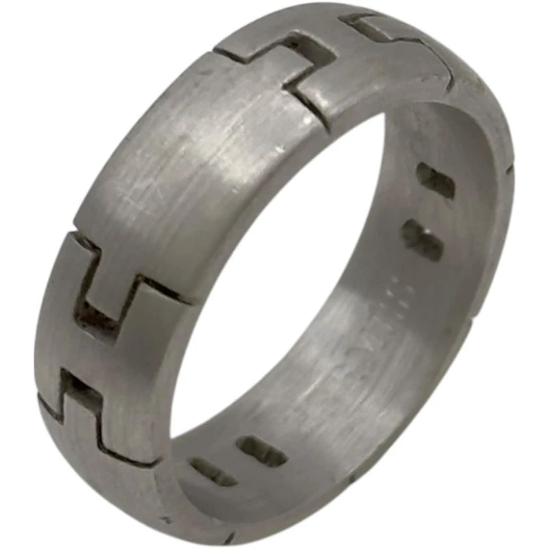 HERMES HERMES HERCULES RING WHITE GOLD 18K JEWELRY US SIZE