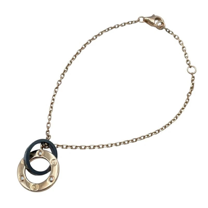 CARTIER LOVE CIRCLE BRACELET PINK GOLD 750