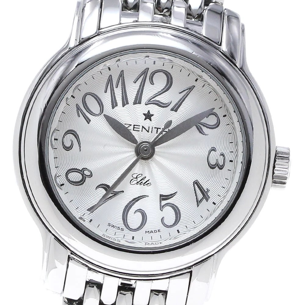 ZENITH BABY STAR ELITE SILVER DIAL AUTOMATIC WATCH: ZENITH Baby Star Elite Silver Dial Automatic Watch Brand: ZENITH Type/Style: Wristwatch Material: Band Material Stainless Steel, Case Material Stainless Steel Color: Dial Color Silver Size: Case Size