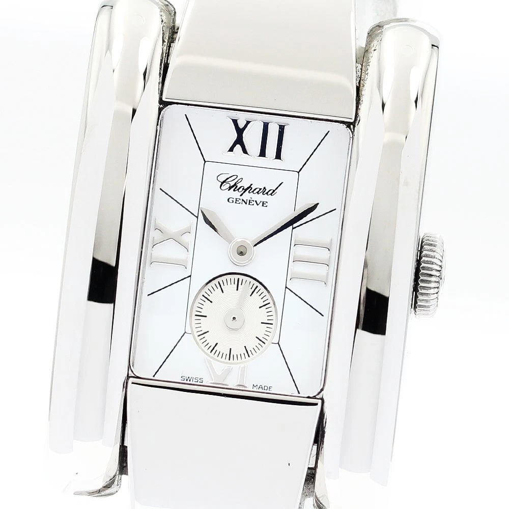 CHOPARD LA STRADA SMALL WHITE DIAL QUARTZ WATCH: Chopard La Strada Small white Dial Quartz Watch Brand: Chopard Type/Style: Wristwatch Material: Band Material Stainless Steel, Case Material Stainless Steel Color: Dial Color white Size: Case Size