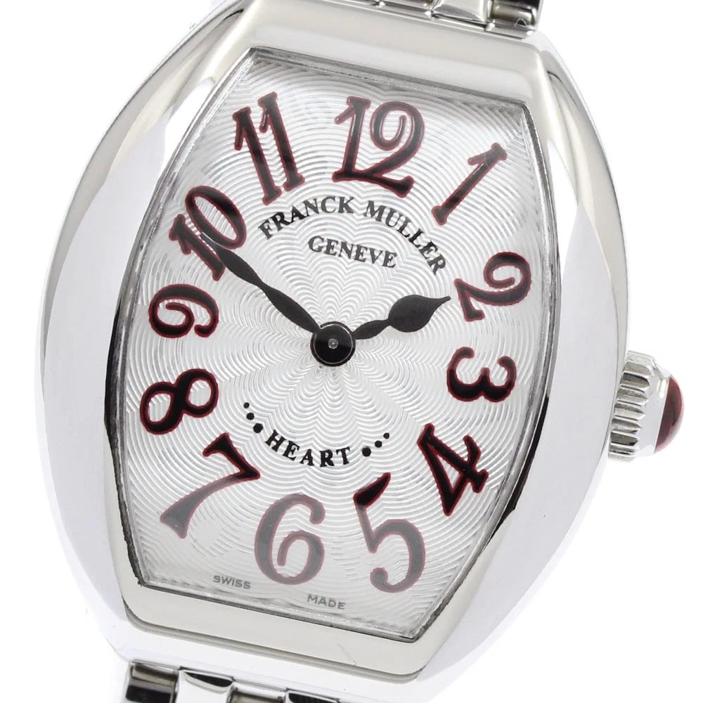 FRANCK MULLER HEART TO HEART SILVER DIAL QUARTZ WATCH: FRANCK MULLER Heart to Heart Silver Dial Quartz Watch Brand: FRANCK MULLER Type/Style: Wristwatch Material: Band Material Stainless Steel, Case Material Stainless Steel Color: Dial Color Silver Size: