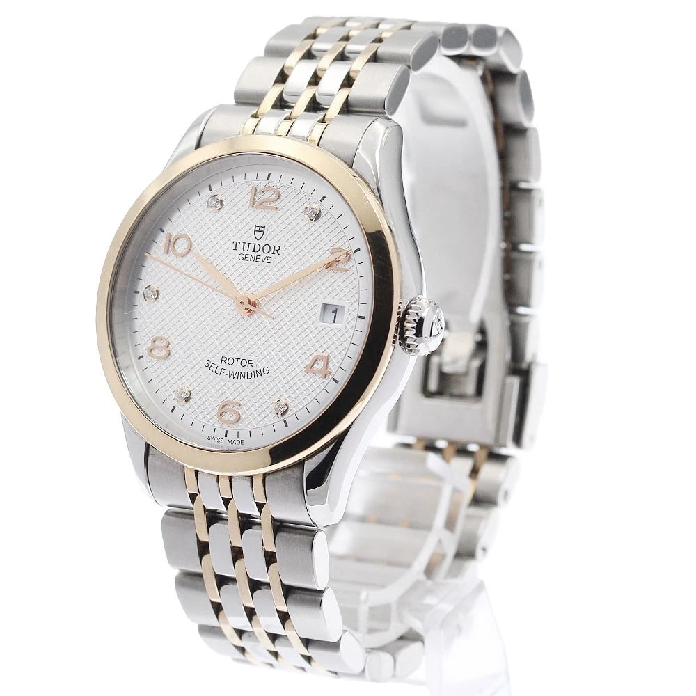 TUDOR DATE SILVER DIAL AUTOMATIC WATCH - 2