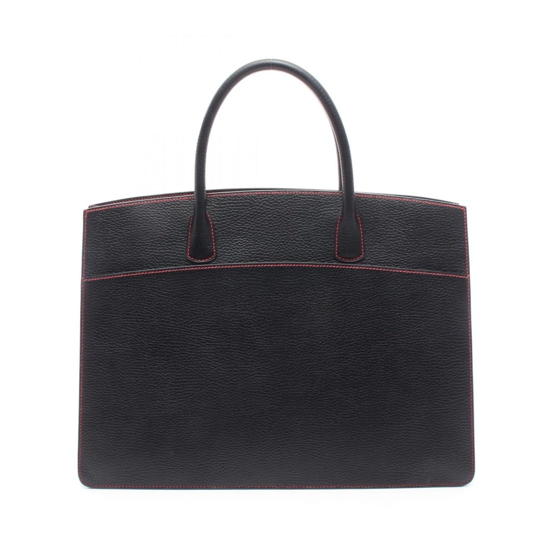 HERMES WHITE BUS GM TOTE HANDBAG CHEVRE COROMANDEL: HERMES White bus GM Tote Handbag Chevre Coromandel Brand: HERMES Type/Style: Tote Bag Material: Exterior Material leather and ChevreChevre coromandel goatskin Color: Exterior Color Black?ish colors Si
