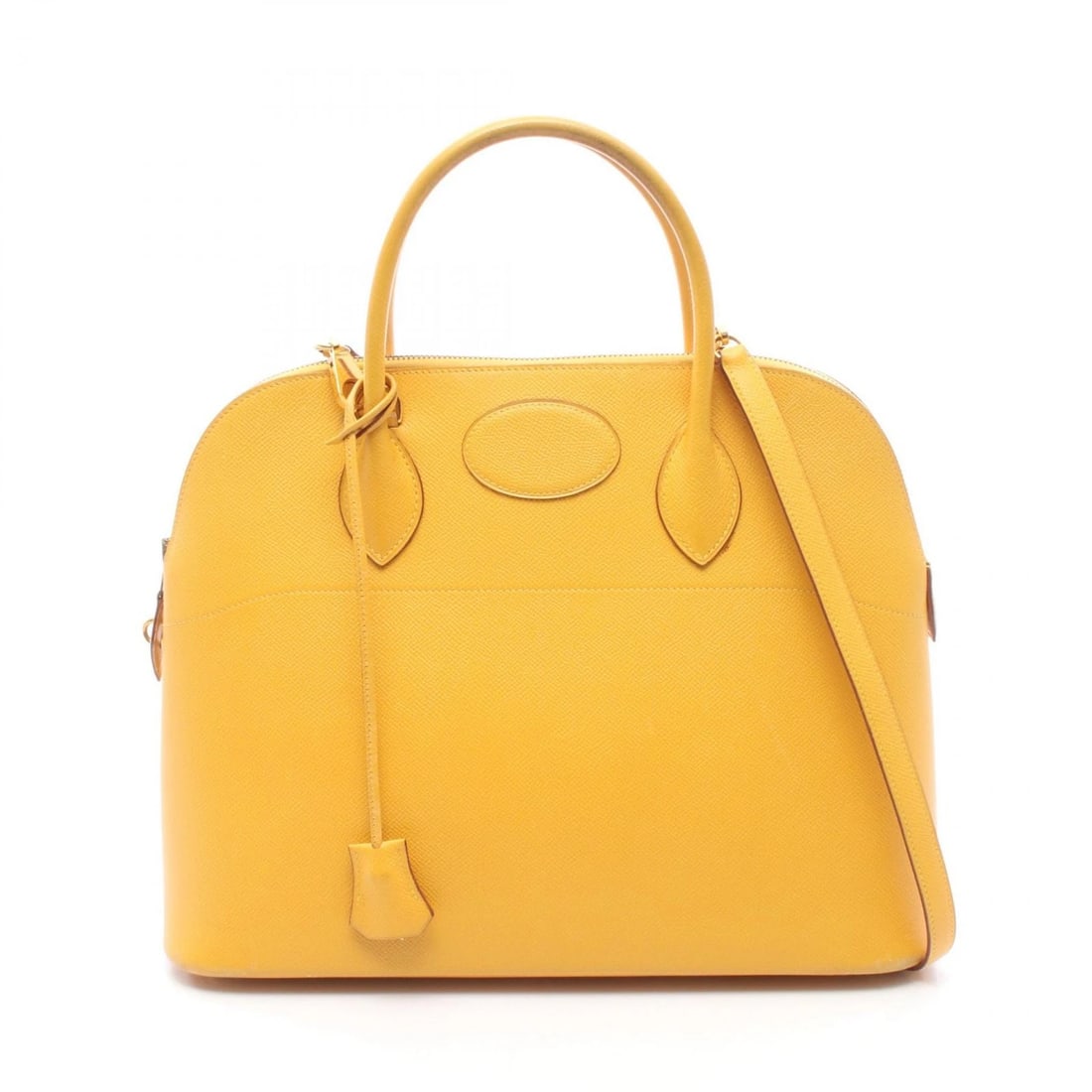 HERMES BOLIDE 35 SHOULDER HANDBAG COURCHEVEL LEATHER (1 of 2)