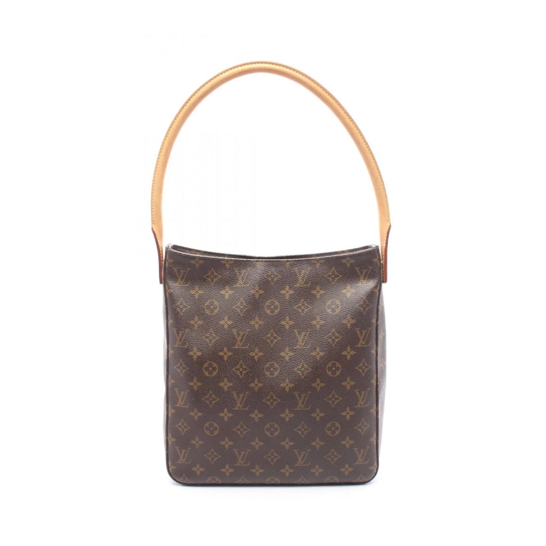 LOUIS VUITTON LOOPING GM SHOULDER BAG: LOUIS VUITTON Looping GM shoulder bag Brand: LOUIS VUITTON Type/Style: Shoulder Bag Material: Exterior Material Monogram and PVC coated canvas and leather Color: Exterior Color Brown?ish colors Size: 
