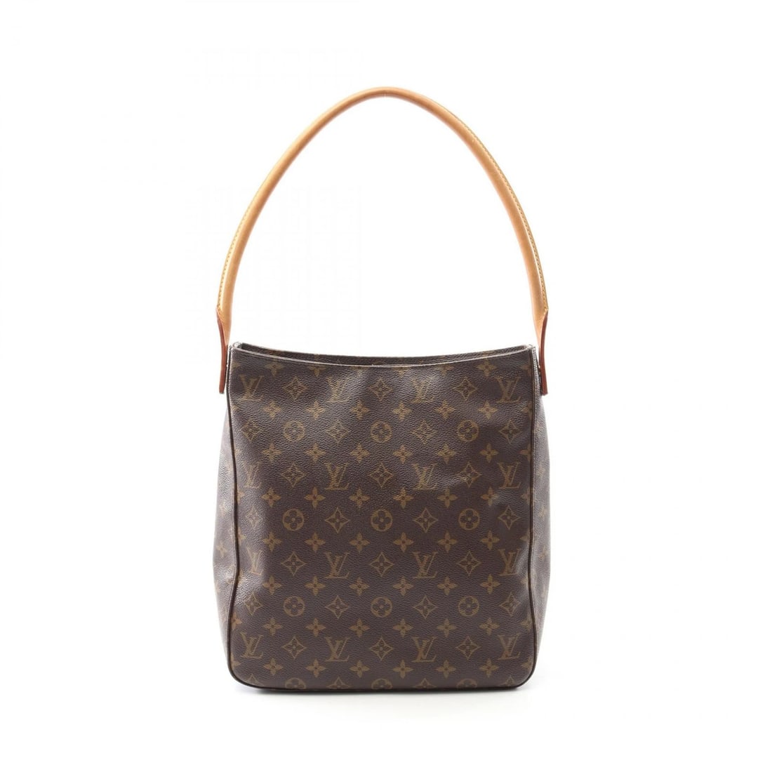 LOUIS VUITTON LOOPING GM ONE SHOULDER HANDBAG: LOUIS VUITTON Looping GM one shoulder Handbag Brand: LOUIS VUITTON Type/Style: Shoulder Bag Material: Exterior Material Monogram and PVC coated canvas and leather Color: Exterior Color Brown?ish color