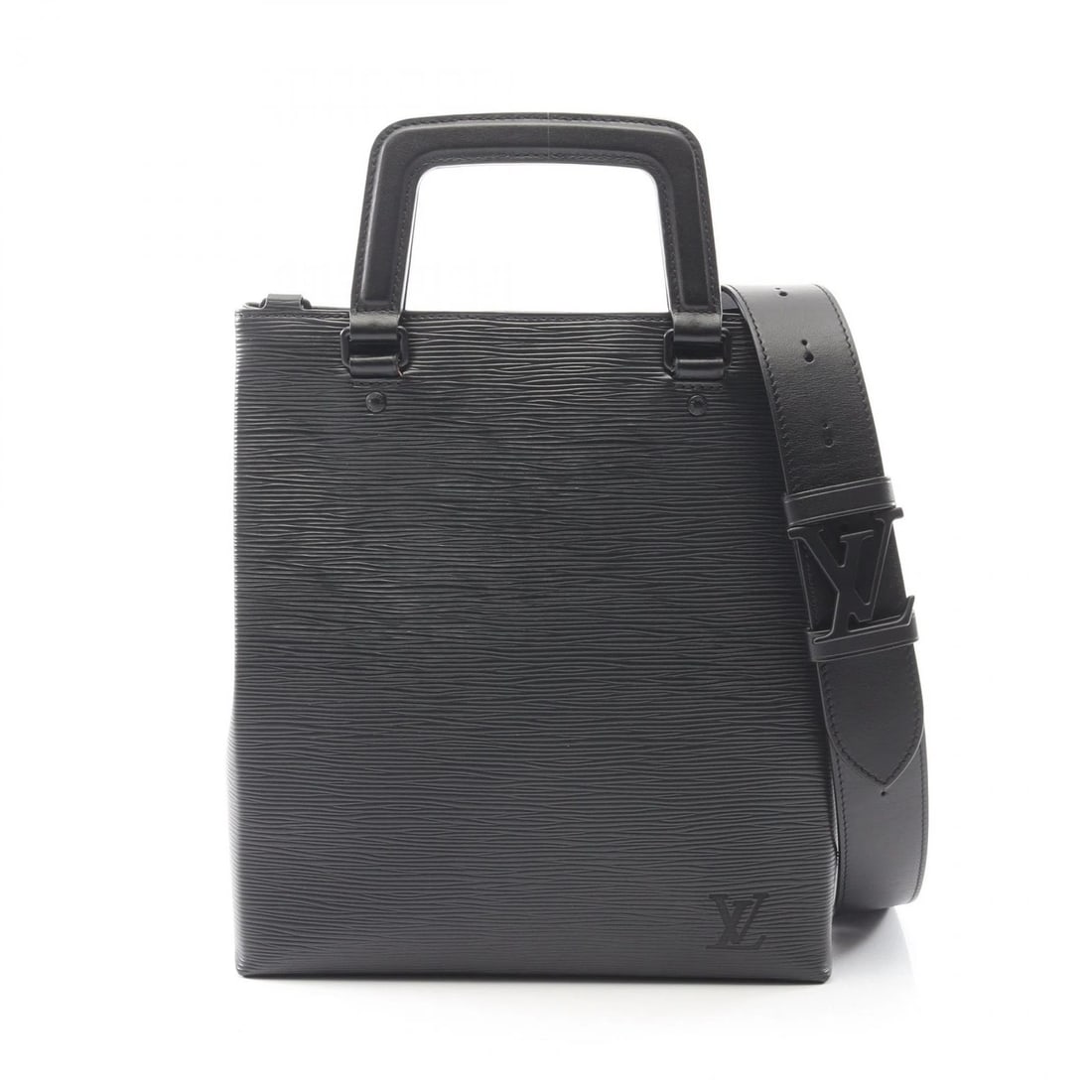 LOUIS VUITTON SAC PLAT FOLD CROSSBODY SHOULDER HANDBAG: LOUIS VUITTON Sac Plat fold crossbody shoulder Handbag Brand: LOUIS VUITTON Type/Style: Handbag Material: Exterior Material Epi and leather Color: Exterior Color Black / Black?ish colors Size: H:28.5c