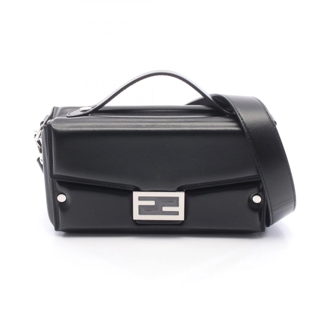 FENDI SOFT TRUNK BAGUETTE 2WAY SHOULDER BAG (1 of 2)