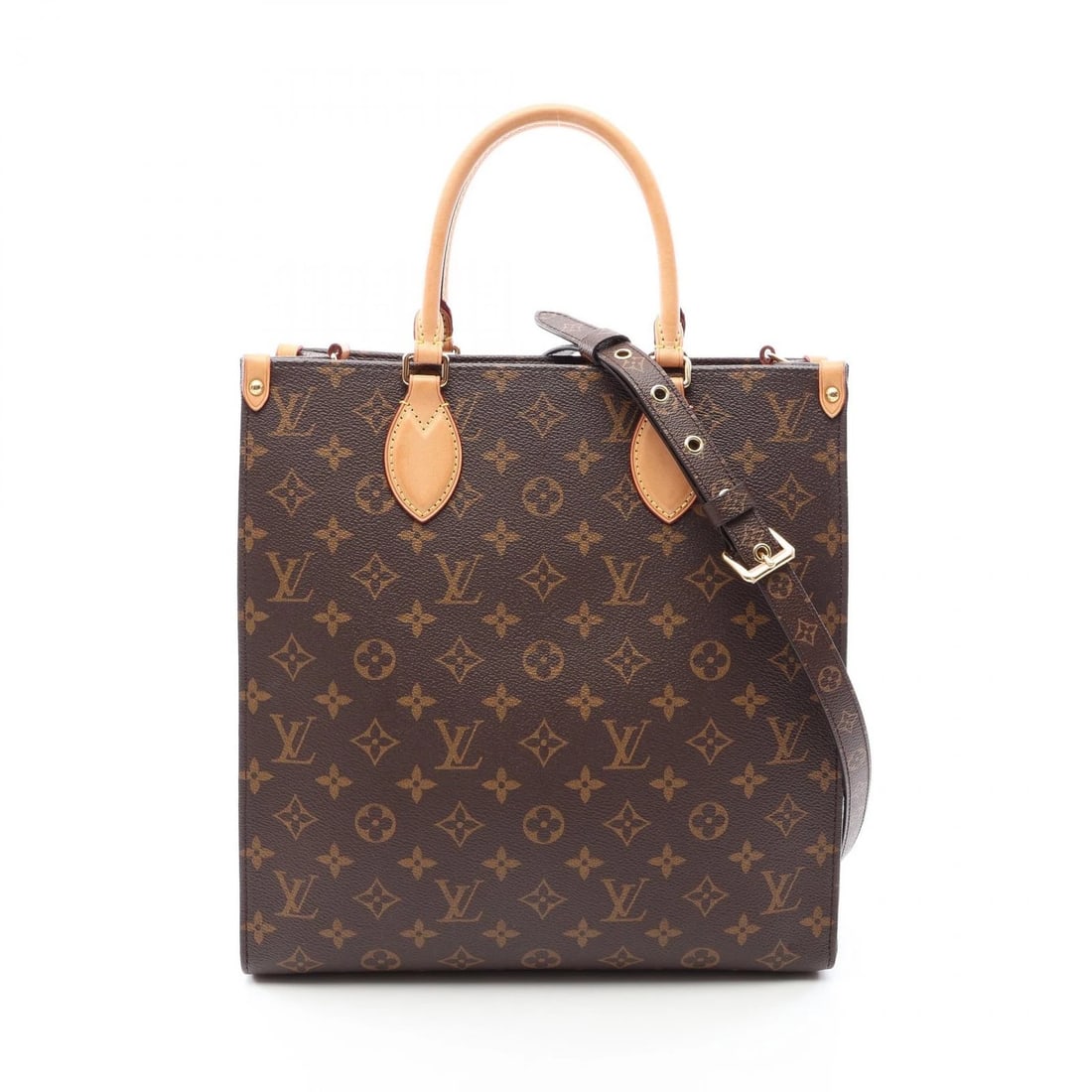 LOUIS VUITTON SAC PLAT PM SHOULDER TOTE BAG: LOUIS VUITTON Sac Plat PM shoulder Tote Bag Brand: LOUIS VUITTON Type/Style: Tote Bag Material: Exterior Material Monogram and PVC coated canvas and leather Color: Exterior Color Brown?ish colors