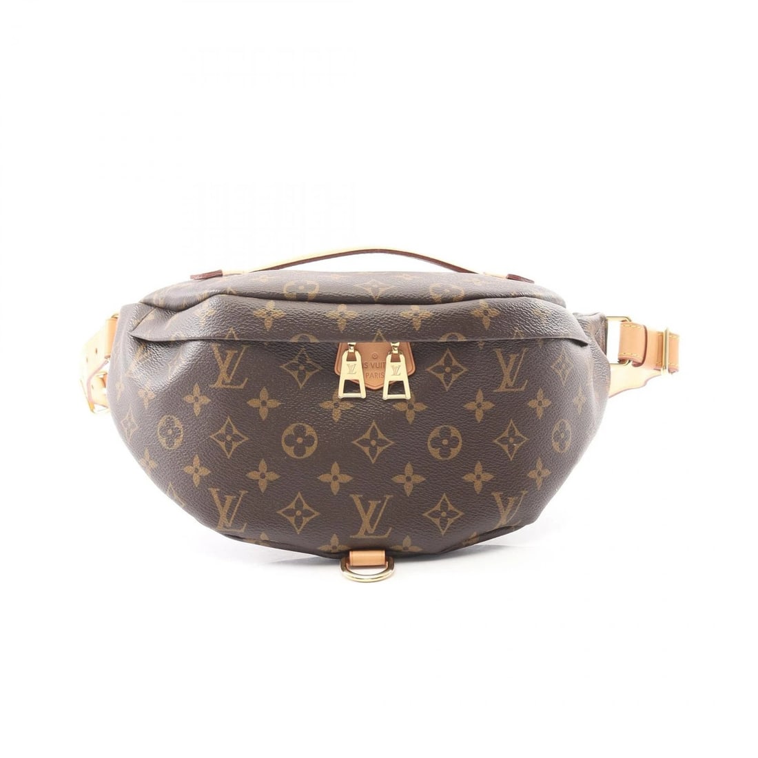 LOUIS VUITTON BUM WAIST BELT BAG MONOGRAM LEATHER BROWN (1 of 3)