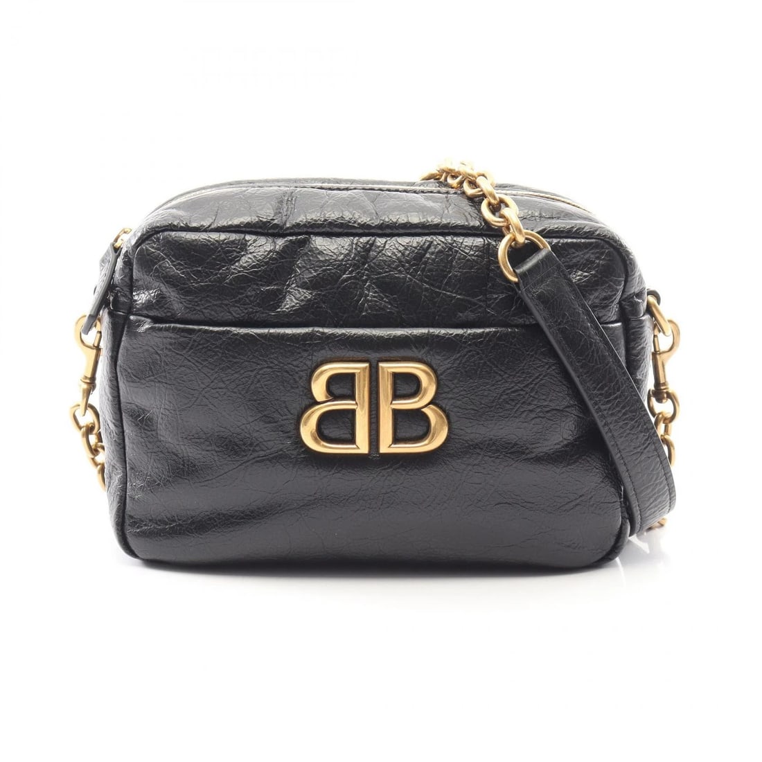 BALENCIAGA CAMERA CROSSBODY SHOULDER BAG: BALENCIAGA Camera crossbody Shoulder Bag Brand: BALENCIAGA Type/Style: Shoulder Bag Material: Exterior Material leather Color: Exterior Color Black?ish colors Size: H:14cm x W:20cm x D:7cm (H:5.5" x W