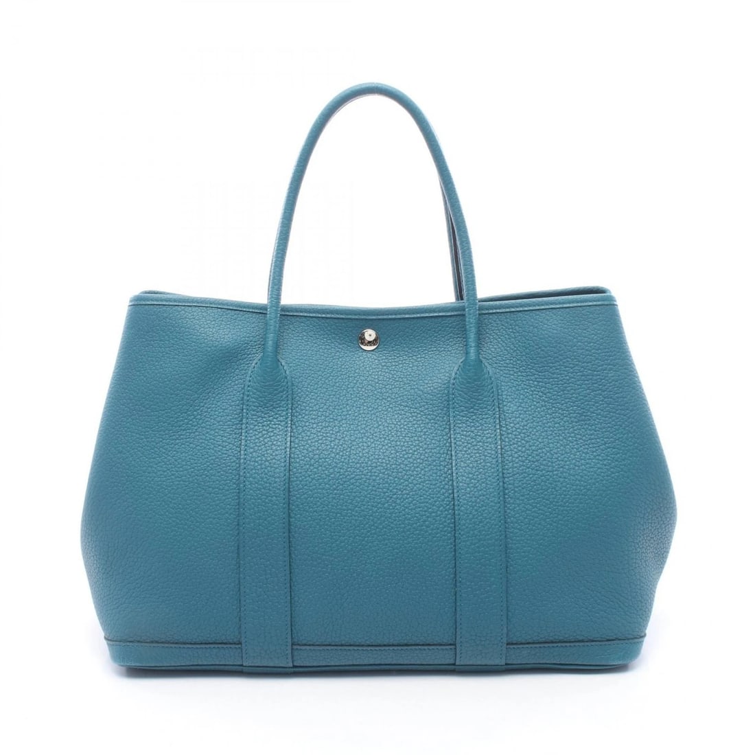 HERMES GARDEN PARTY PM HAND TOTE BAG NEGONDA: HERMES Garden Party PM Hand Tote Bag Negonda Brand: HERMES Type/Style: Tote Bag Material: Exterior Material Negonda leather and leather Color: Exterior Color Cobalt / Green?ish colors Size: H:25cm x