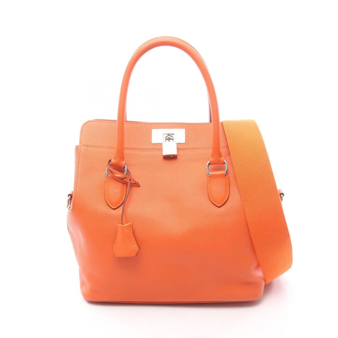 HERMES TOOLBOX 26 SHOULDER HANDBAG EVERCOLOR LEATHER (1 of 7)