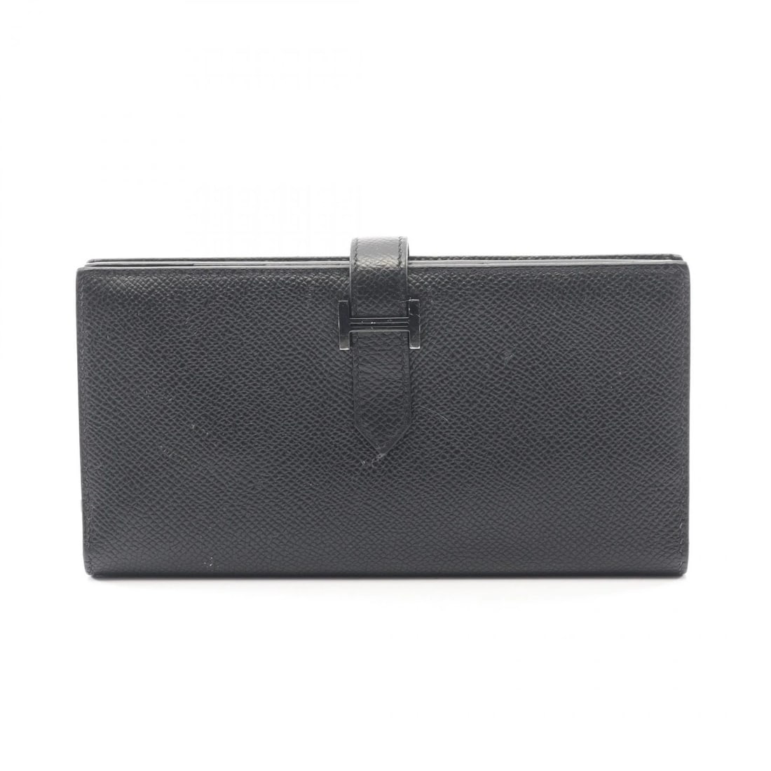 HERMES BEARN SOUFFLET BIFOLD PURSE WALLET EPSOM LEATHER (1 of 5)