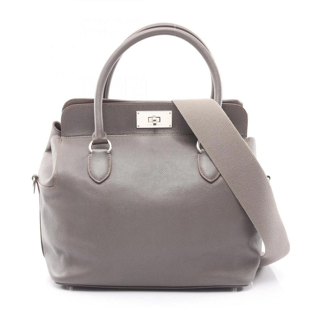 HERMES TOOLBOX 26 SHOULDER HANDBAG EVERCOLOR LEATHER (1 of 3)