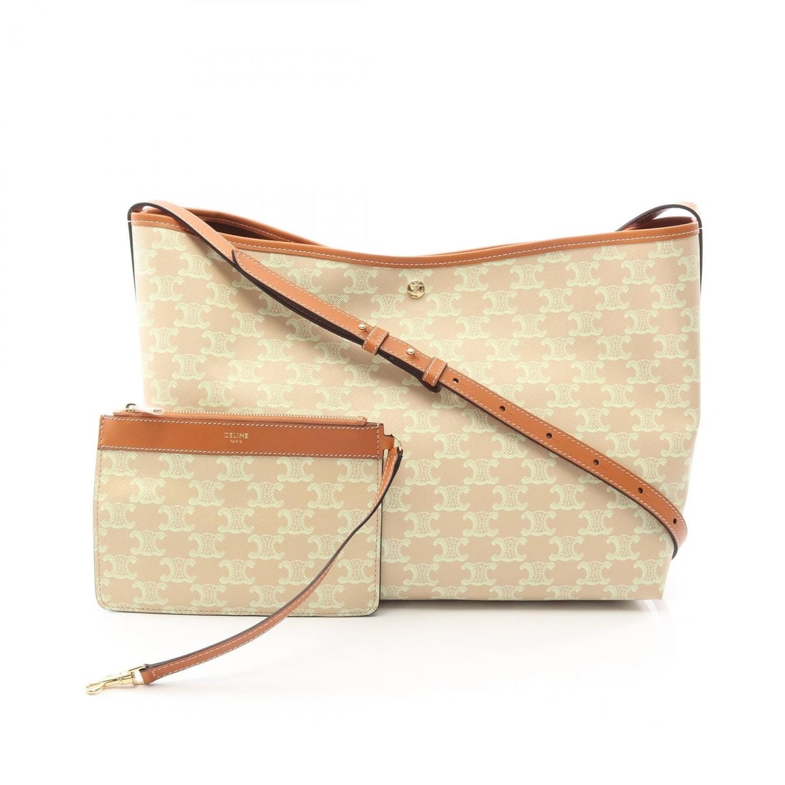 CELINE SOFT SHOPPER TRIOMPHE SHOULDER BAG (1 of 2)