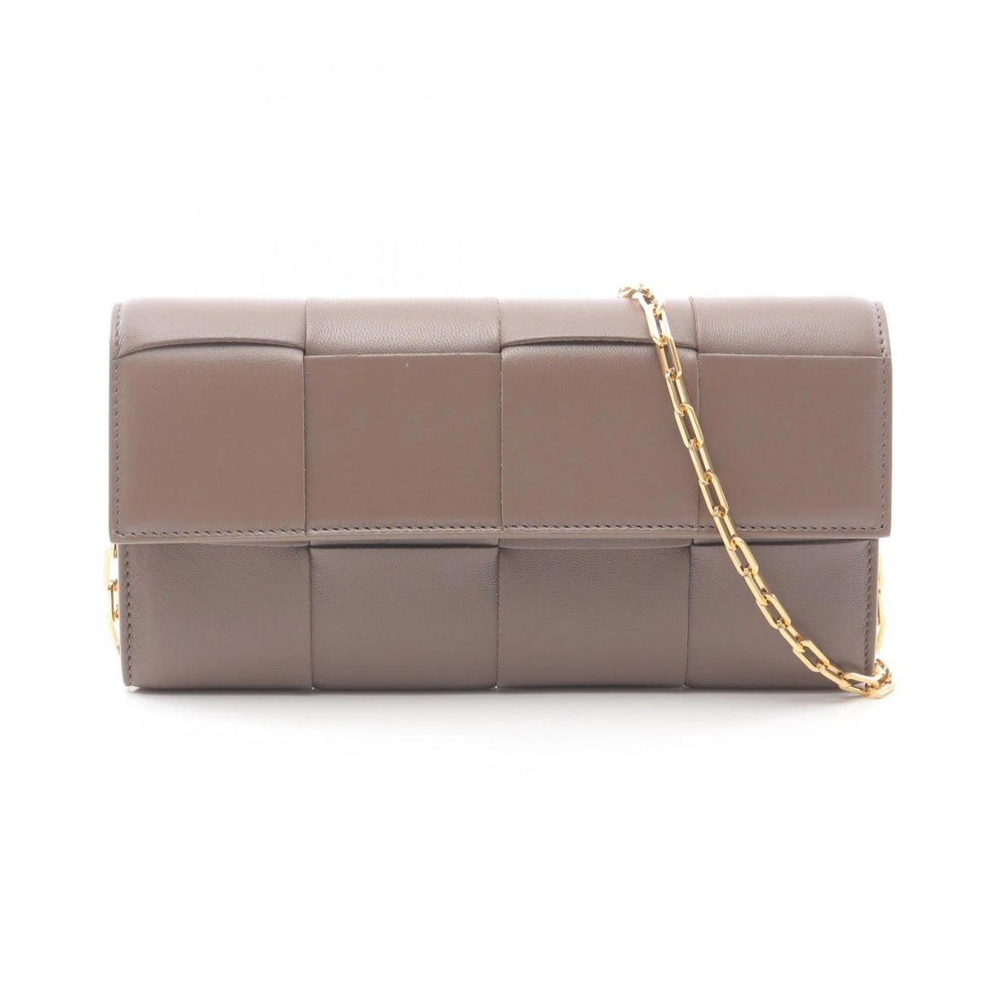 BOTTEGA VENETA INTRECCIATO CHAIN CROSSBODY SHOULDER BAG: BOTTEGA VENETA Intrecciato chain crossbody Shoulder Bag Brand: BOTTEGA VENETA Type/Style: Shoulder Bag Material: Exterior Material leather Color: Exterior Color Gray?ish colors Size: H:11cm x W:21cm x