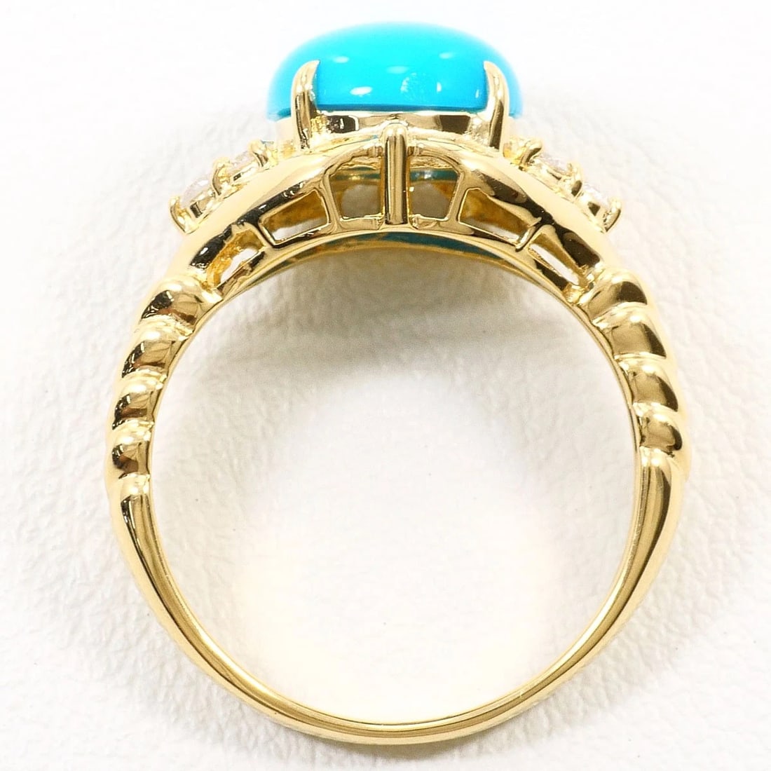 K18 GOLD RING TURQUOISE - 3