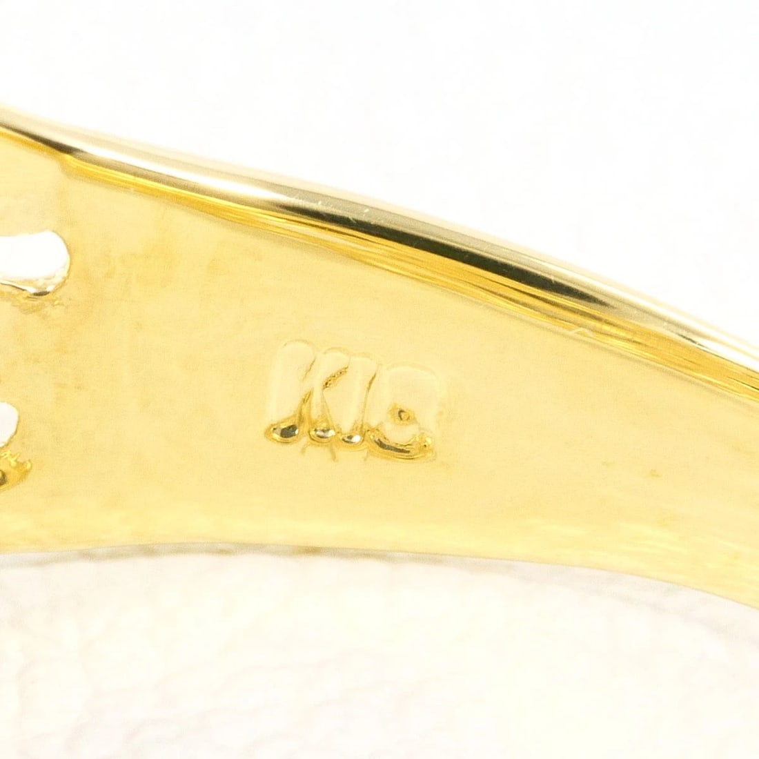 K18 GOLD RING DIAMOND - 4