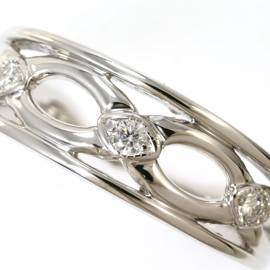PT900 PLATINUM RING DIAMOND - 2