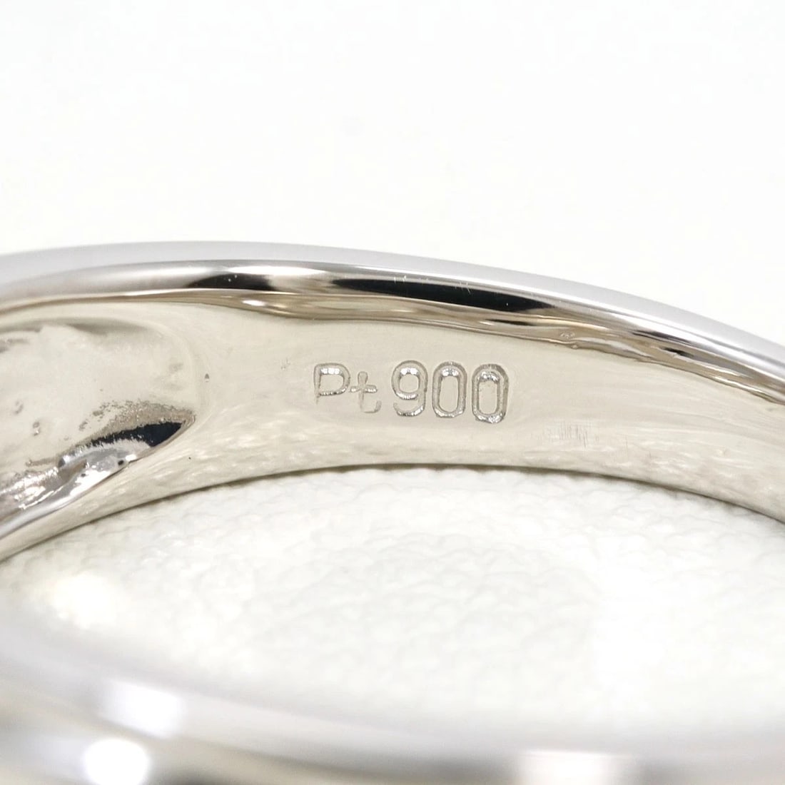 PT900 PLATINUM RING DIAMOND - 5