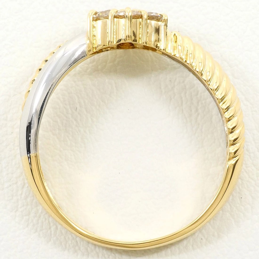PT900 K18 RING DIAMOND - 3