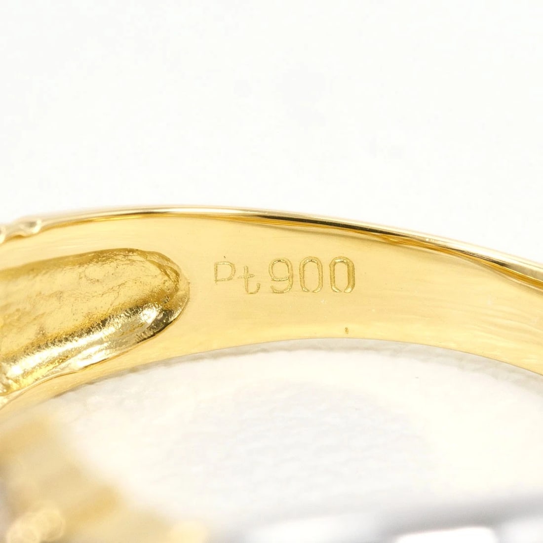 PT900 K18 RING DIAMOND - 5