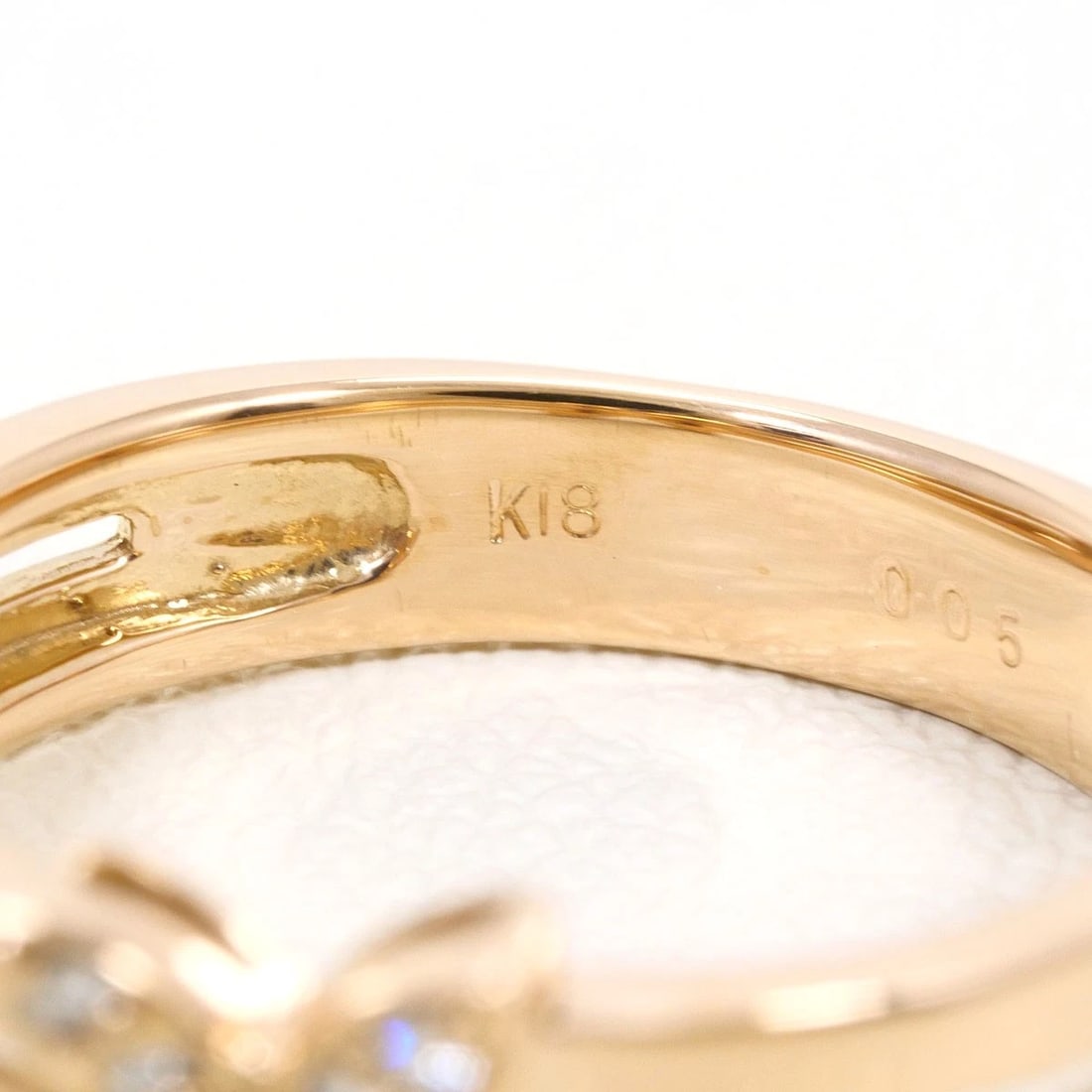 K18 GOLD RING - 4