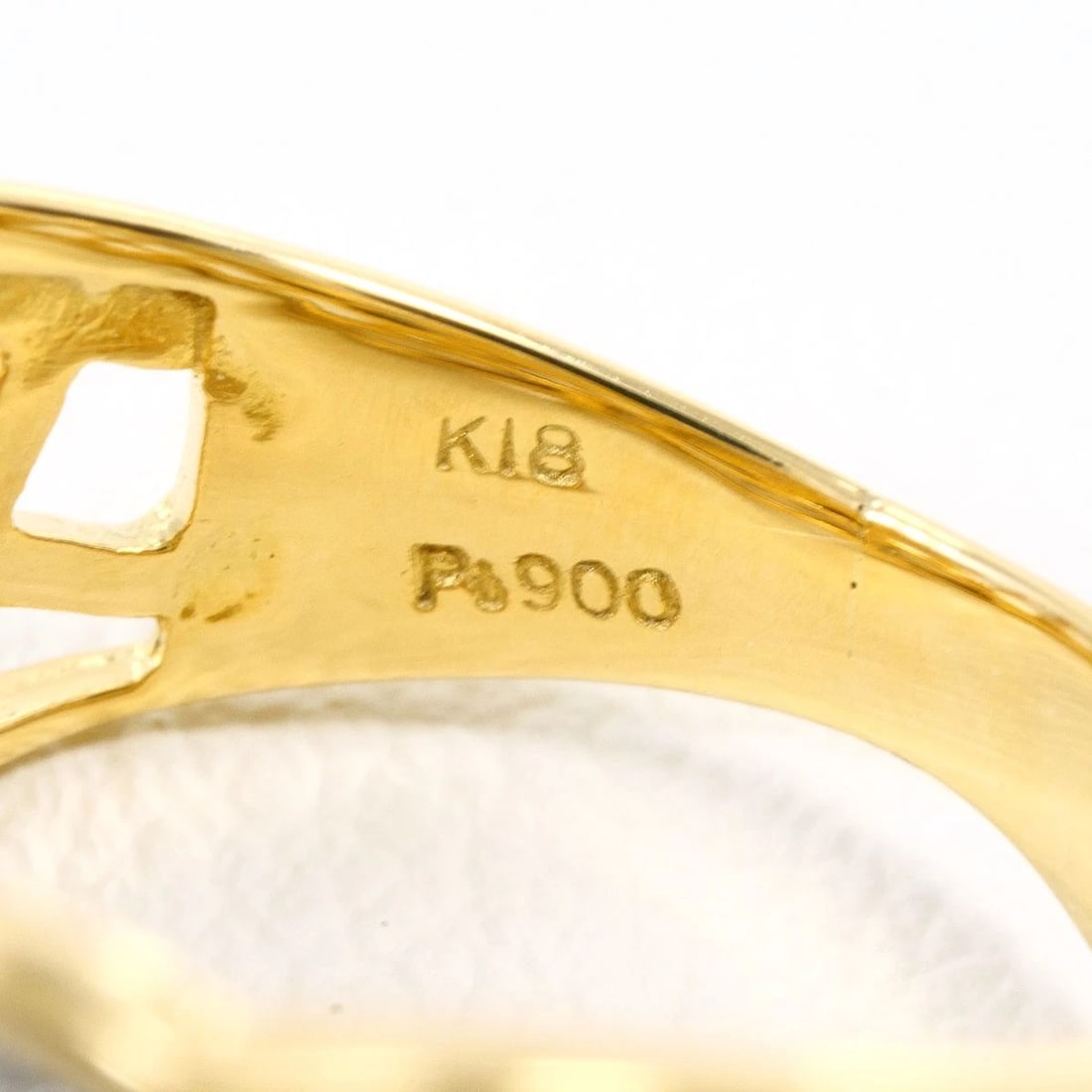 PT900 K18 RING DIAMOND - 5