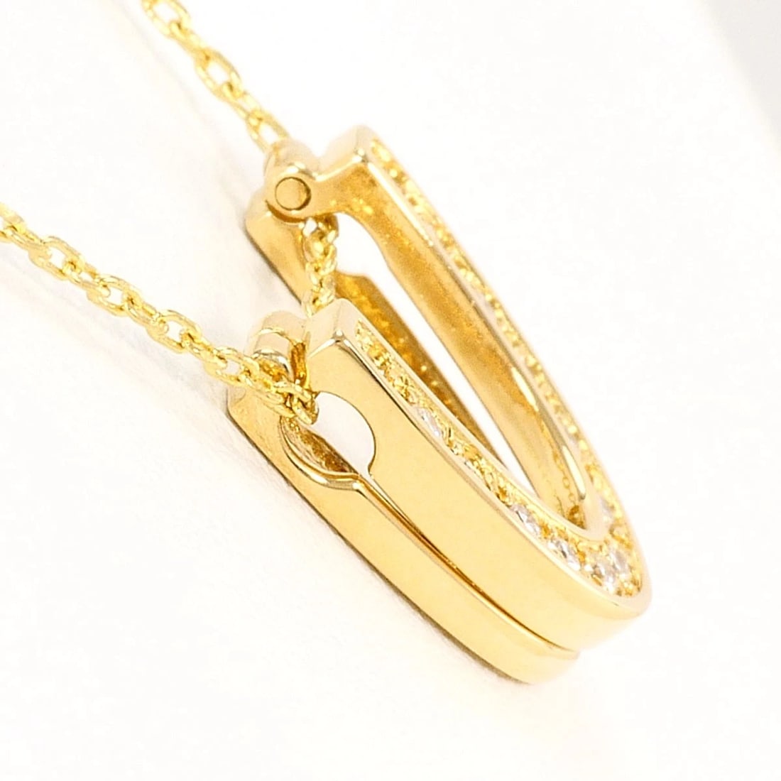 K18 GOLD NECKLACE DIAMOND - 2