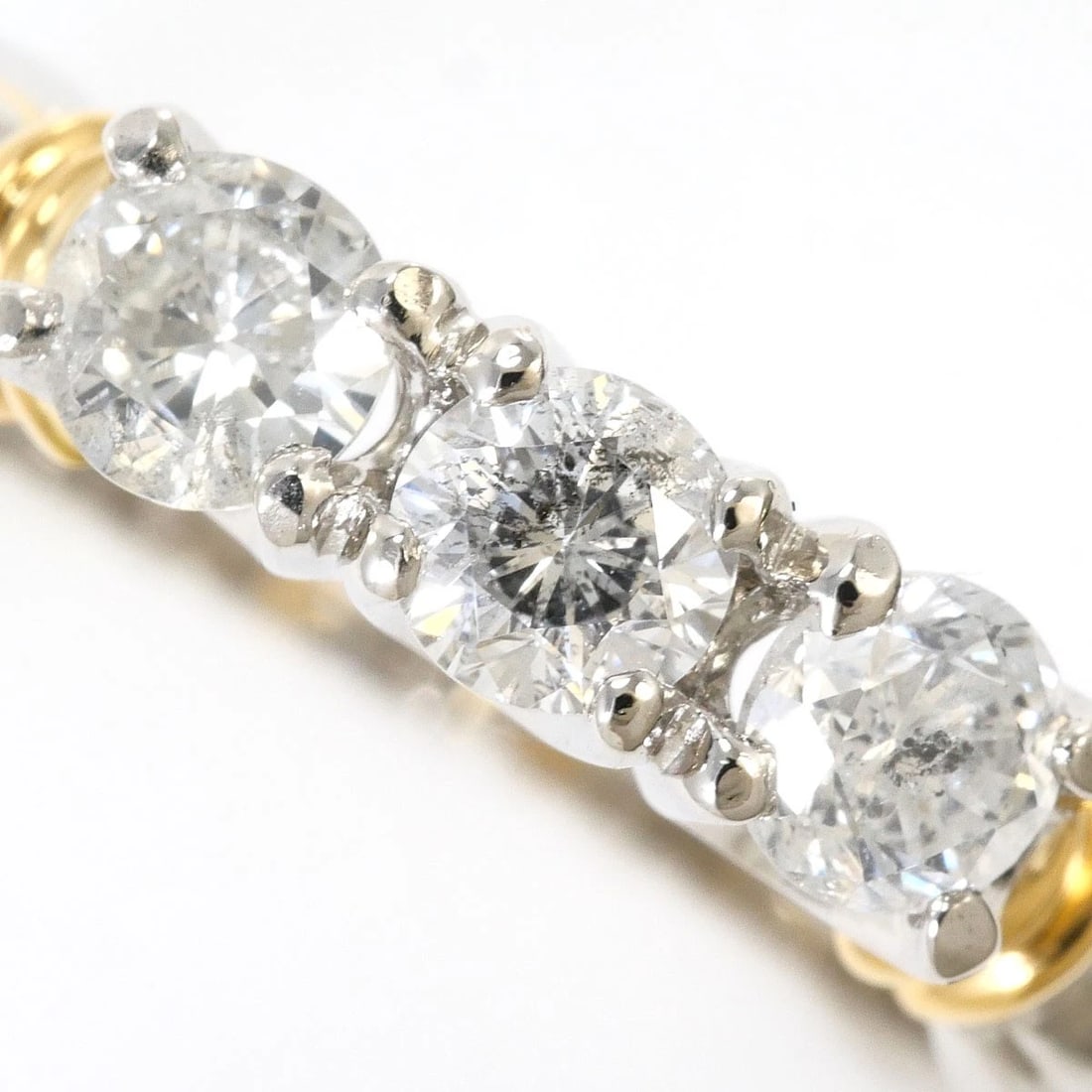 PT900 K18 RING DIAMOND - 2