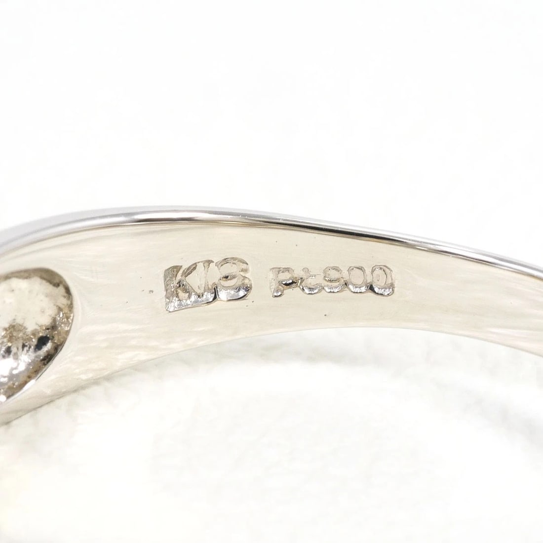 PT900 K18 RING DIAMOND - 5