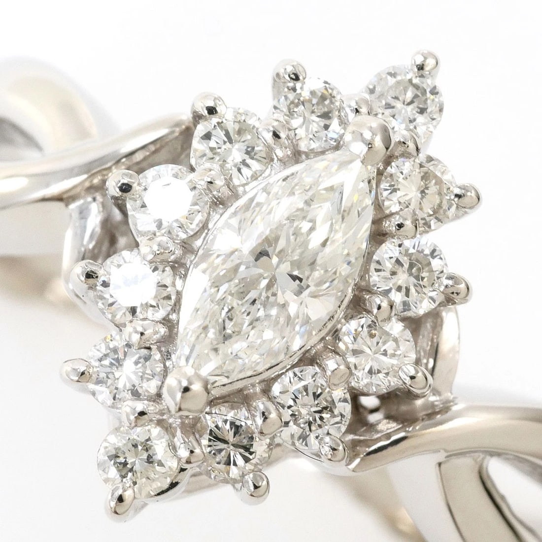 PT900 PLATINUM RING DIAMOND - 2
