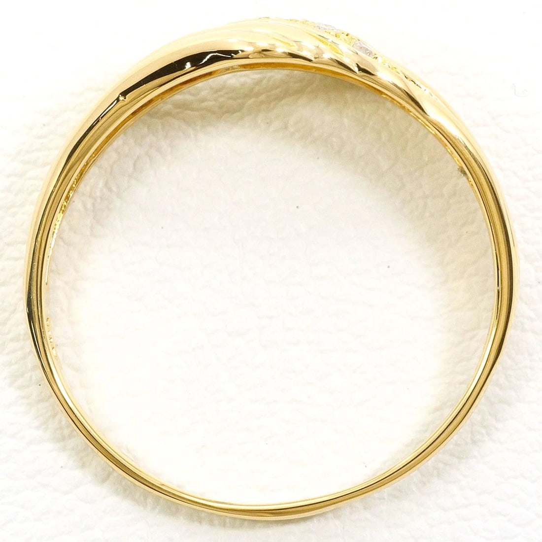 K18 GOLD RING DIAMOND - 2