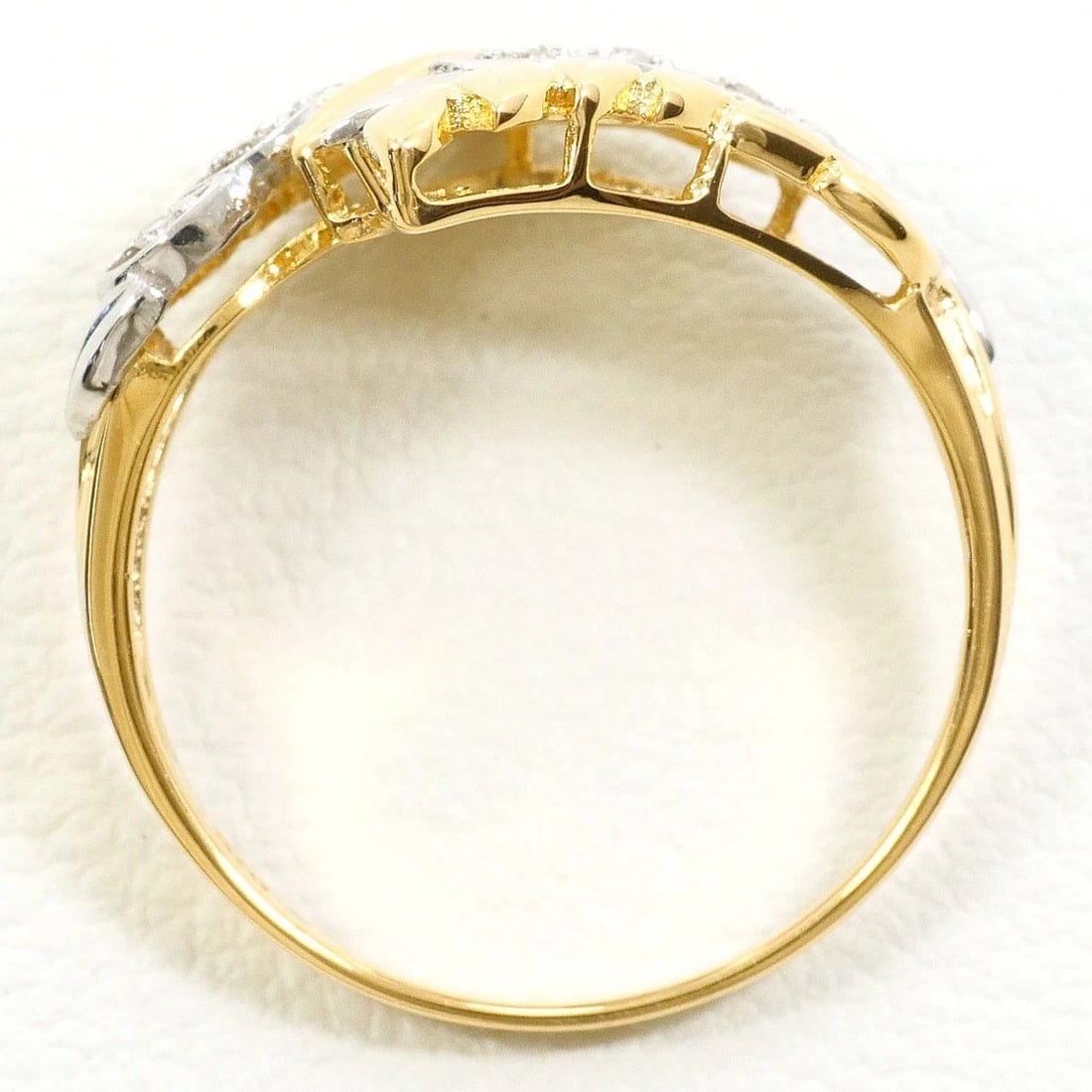 PT K18 RING DIAMOND - 2