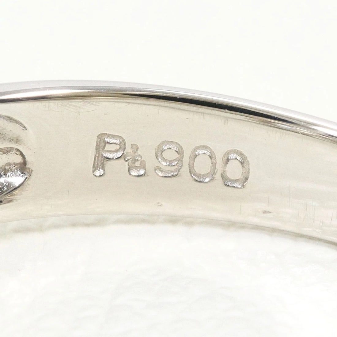 PT900 PLATINUM RING DIAMOND - 5