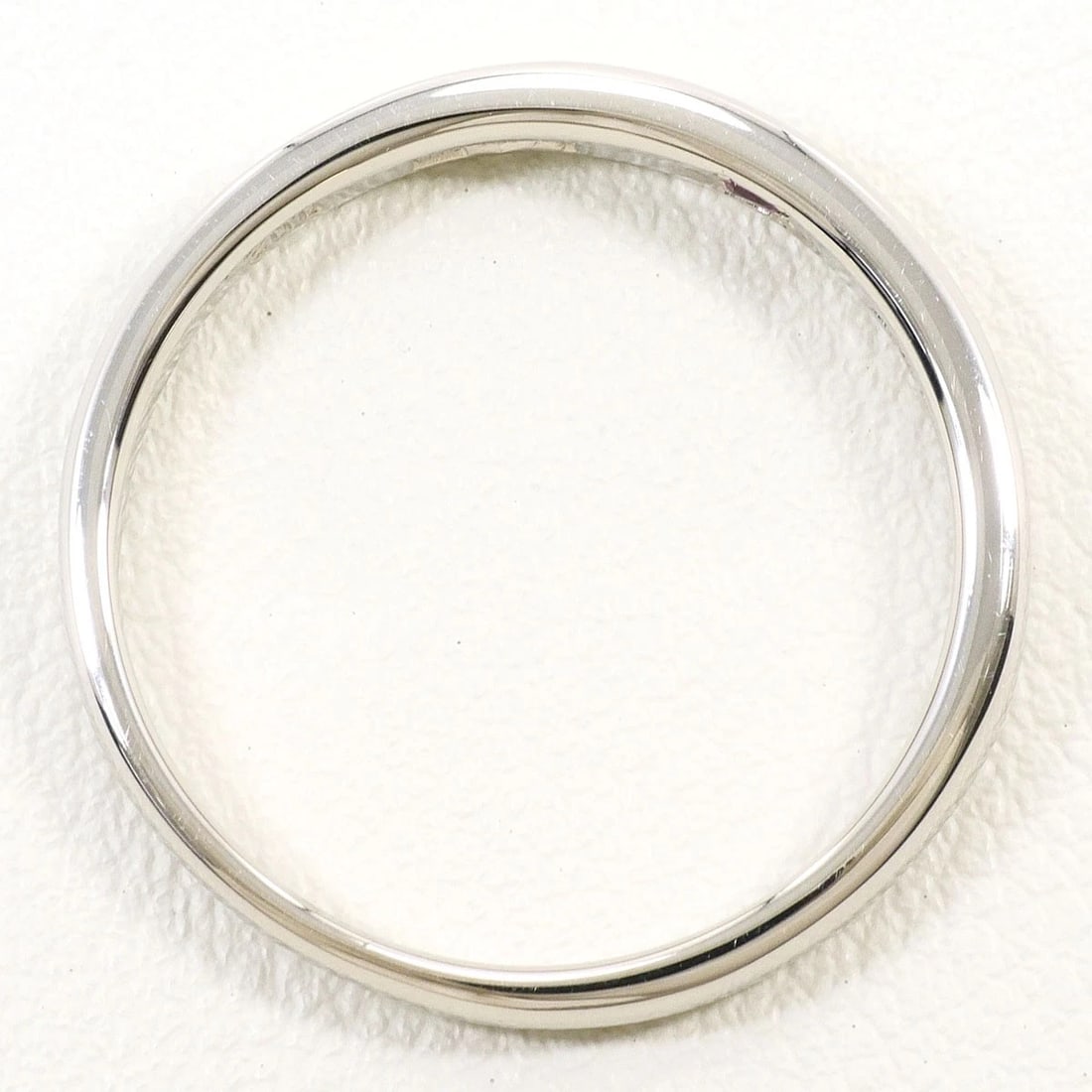 CELINE PT1000 PLATINUM RING RUBY - 2
