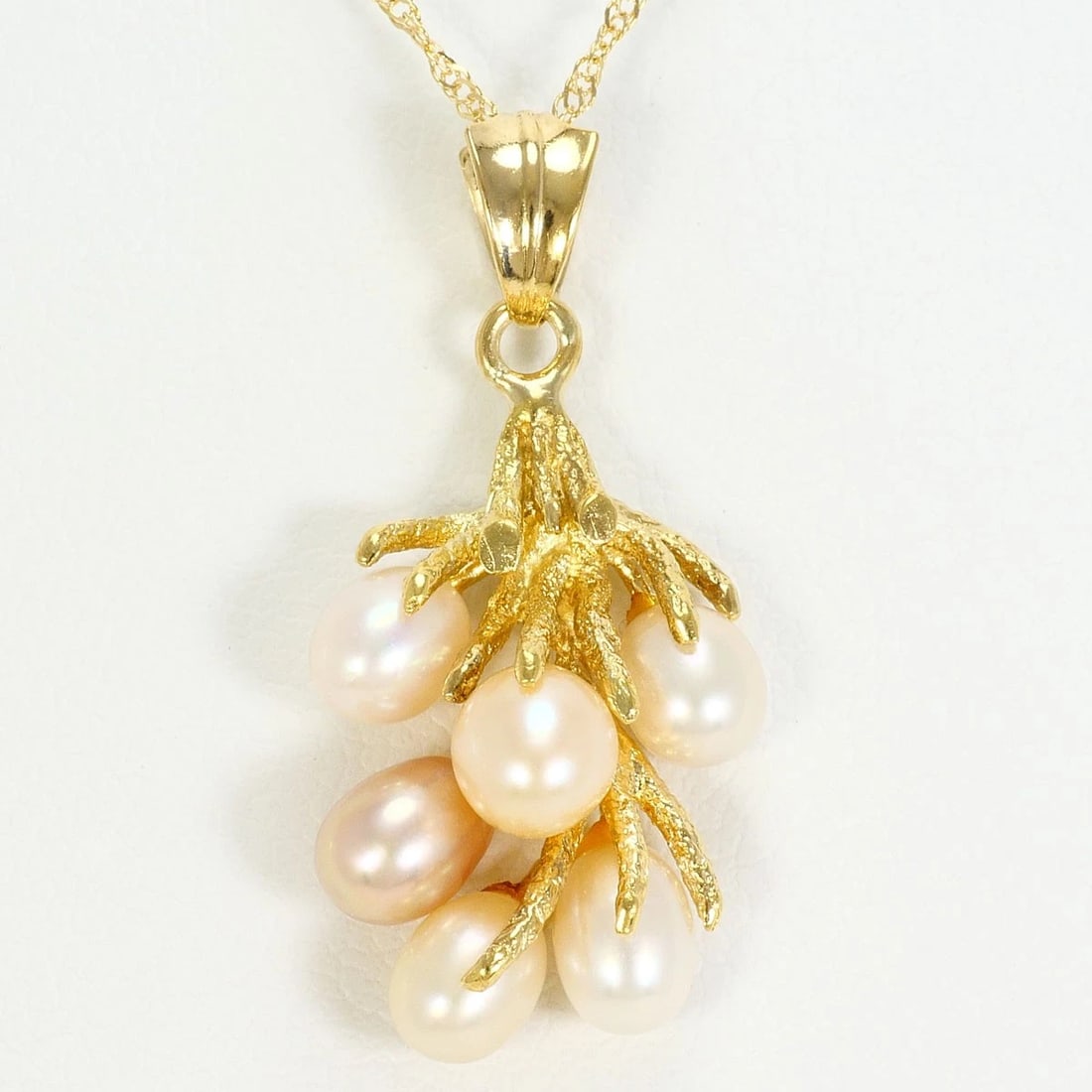 K18 GOLD NECKLACE PEARL: K18 gold Necklace Pearl Brand: No Brand Type/Style: Necklace Material: K18/Yellow Gold, Main Stone Pearl Color: Yellow Gold Size: Top size?H:about26?W:about13mm(Top and chain are removable), Chain