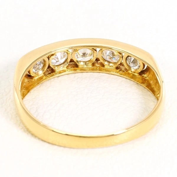 RING K18/YELLOW GOLD - 4